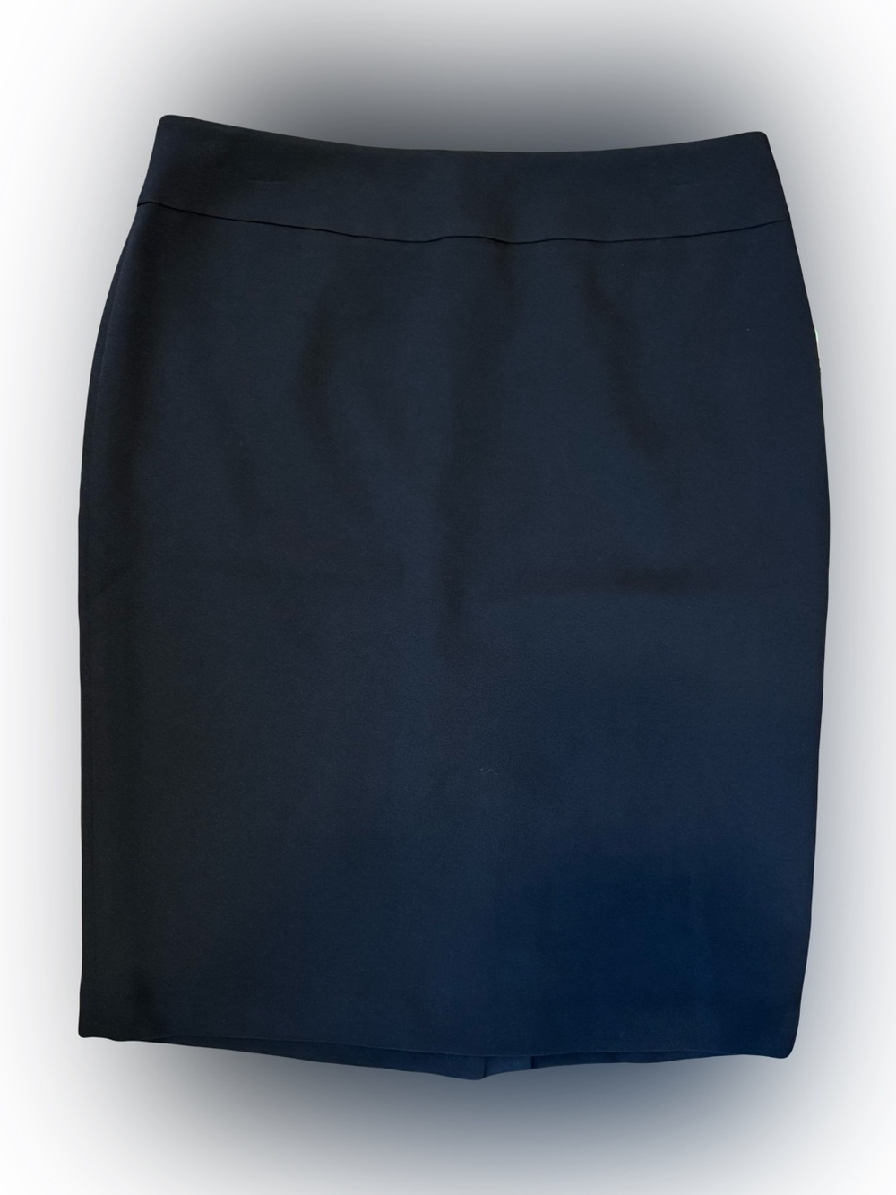 Kasper Skirt Women’s Sz 8 Black Lined Slit On Back Workwear Pencil Skirt NWT